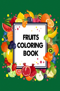 Fruits Coloring Book