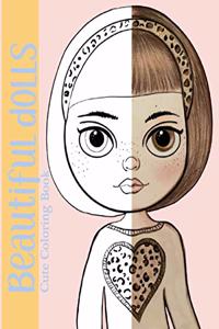 Beautiful Dolls Coloring Book