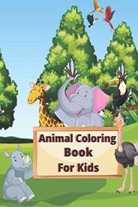 Animal Coloring Book for Kids