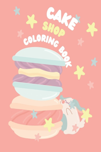 Cake Shop Coloring Book