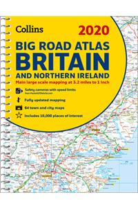 2020 Collins Big Road Atlas Britain and Northern Ireland