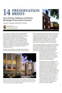 New Exterior Additions to Historic Buildings: Preservation Concerns