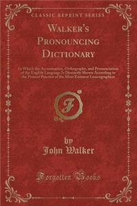 Walker's Pronouncing Dictionary