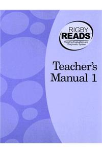 Rigby Reads Teacher's Manual 1