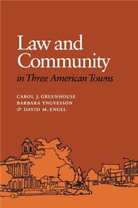 Law and Community in Three American Towns