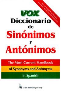 Vox Diccionario de Sinonimos Y