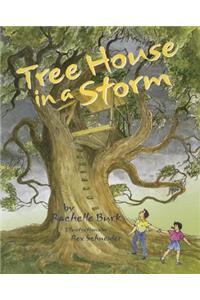 Tree House in a Storm