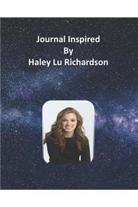 Journal Inspired by Haley Lu Richardson