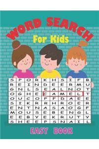 Word Search For Kids Easy Book