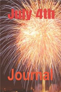 July 4th Journal
