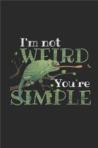 I'm Not Weird You're Simple