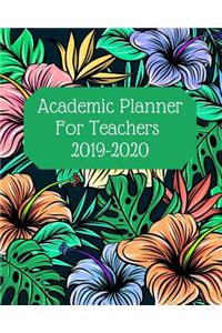 Academic Planner For Teachers 2019-2020