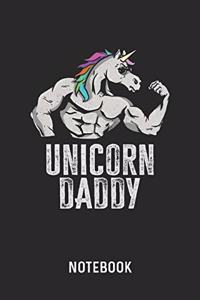 Unicorn Daddy Notebook
