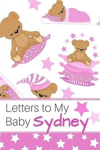 Letters to My Baby Sydney