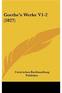 Goethe's Werke V1-2 (1827)