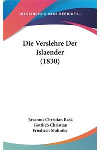 Die Verslehre Der Islaender (1830)