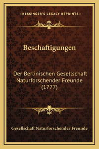 Beschaftigungen