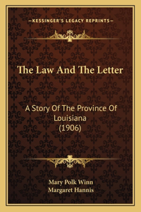 Law And The Letter