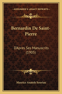 Bernardin De Saint-Pierre