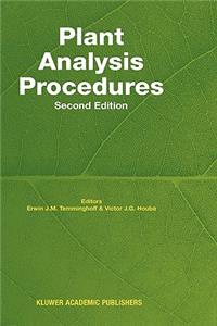 Plant Analysis Procedures