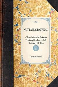Nuttall's Journal of Travels Into the Arkansa Territory October 2, 1818-February 18, 1820