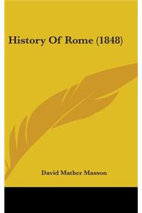 History Of Rome (1848)