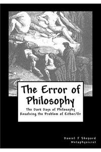 Error of Philosophy