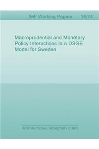 Macroprudential and Monetary Policy Interactions in a Dsge Model for Sweden
