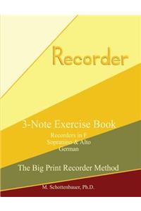 3-Note Exercise Book