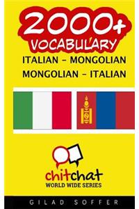 2000+ Italian - Mongolian Mongolian - Italian Vocabulary