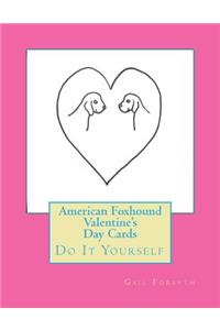 American Foxhound Valentine's Day Cards