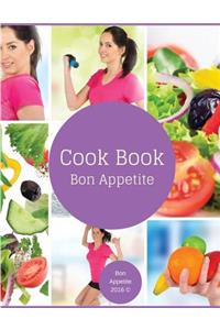 Cook book journal (8.5 x 11 inch)