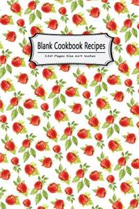 Blank Cookbook Recipes 120 Pages Size 6x9 Inches