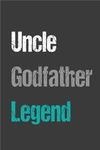 Uncle Godfather Legend Notebook