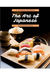 The Art of Japanese Composition Notebook