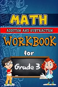 Math Workbook for Grade 3 - Addition and Subtraction