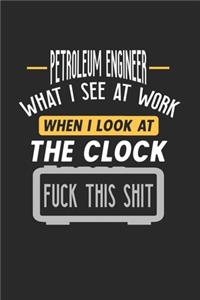 Petroleum Engineer What I See At Work