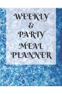 Weekly Meal & Party Planner