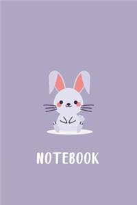 Cute Animal Purple Notebook Birthday Gift