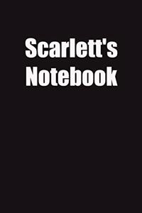 Scarlett's Notebook