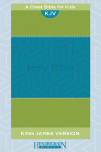 KJV Kids Bible, Flexisoft (Leatherlike, Blue/Green, Red Letter)