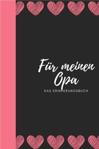 Für meinen Opa das Erinnerungsbuch