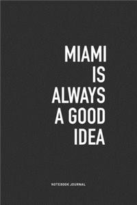 Miami Is Always A Good Idea