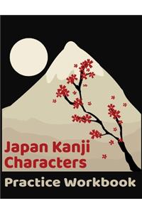 Japan Kanji Characters Practice Workbook