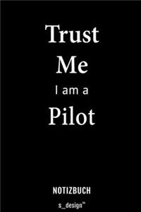 Notizbuch für Piloten / Pilot / Pilotin