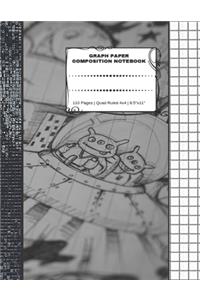 Graph Paper Composition Notebook
