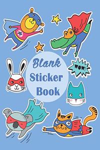 Blank Sticker Book