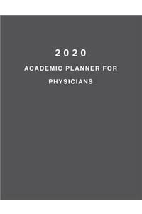 2020 Academic Planner For Physicians