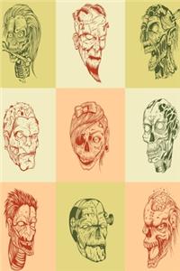 Silly Fiends Lined Notebook