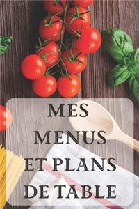 Mes Menus et Plans de Table